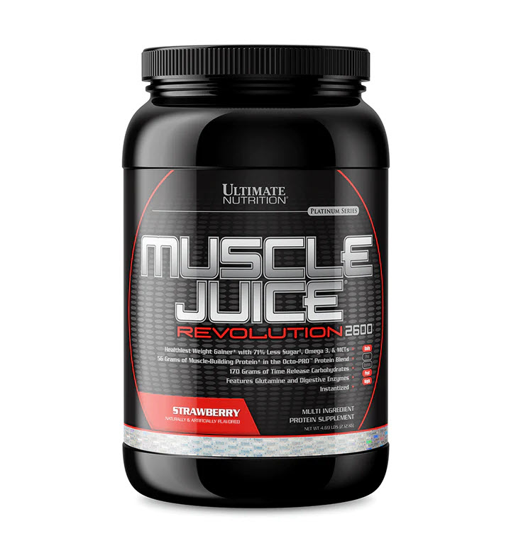 ULTIMATE Nutrition Muscle Juice Revolution 2600 - Mass Gainer 4.7 Lbs
