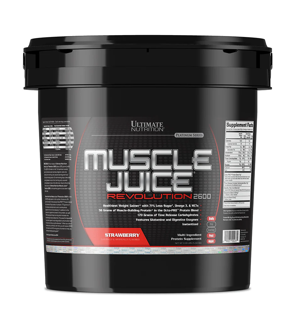 ULTIMATE Nutrition Muscle Juice Revolution 2600 - Mass Gainer 11 Lbs.