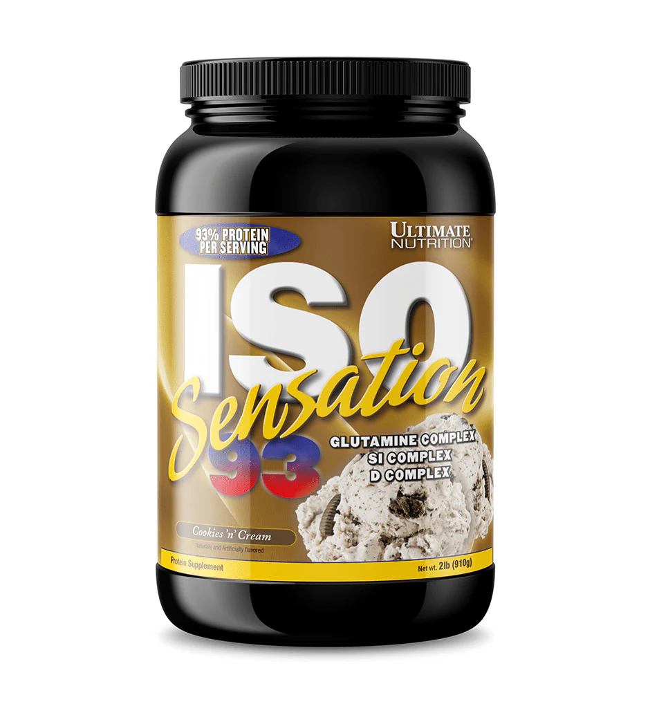 ULTIMATE Nutrition ISO Sensation 93 100% Whey isolate - 2 Lbs