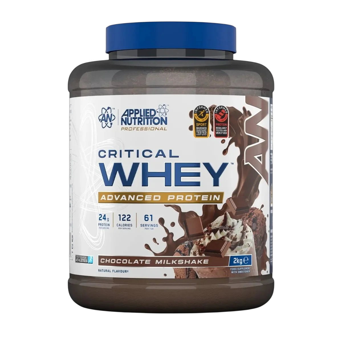 Applied Nutrition Critical Whey Protein Powder - 2kg (61 Servings)
