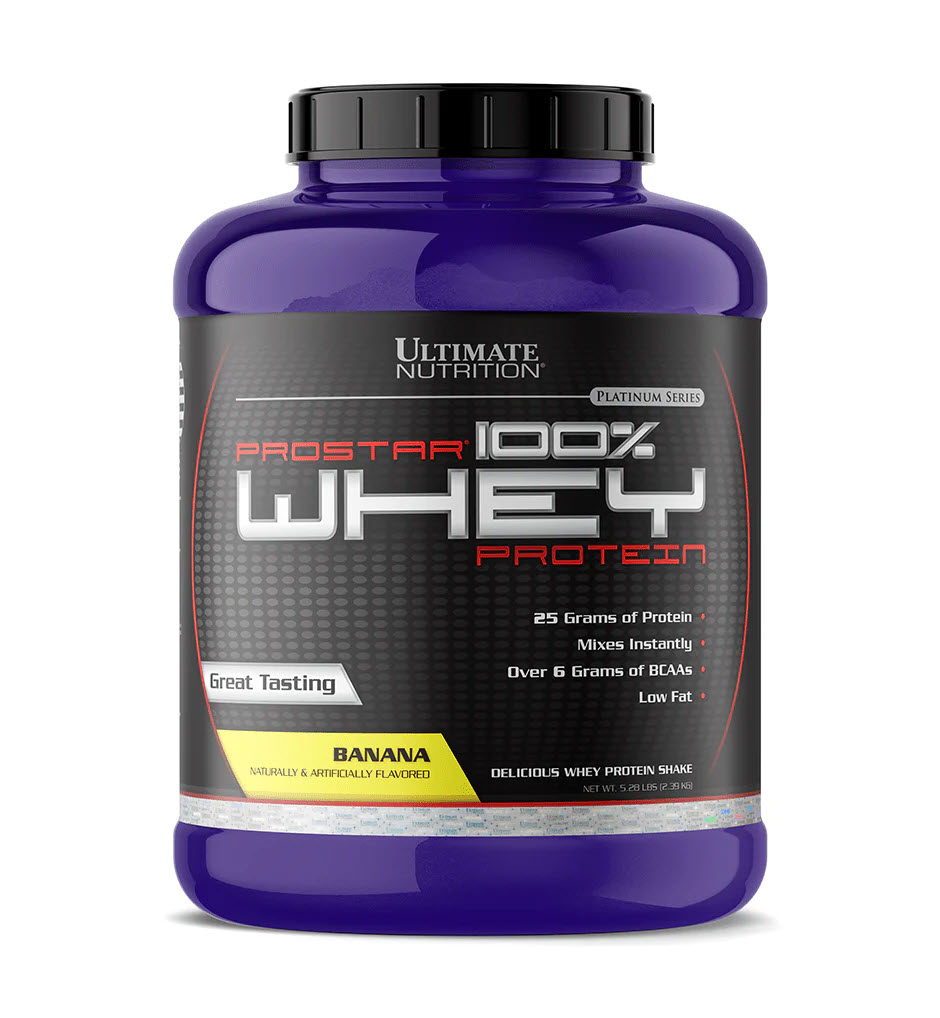 ULTIMATE Nutrition Prostar 100% Whey - Whey Protein 5.28 Lbs.