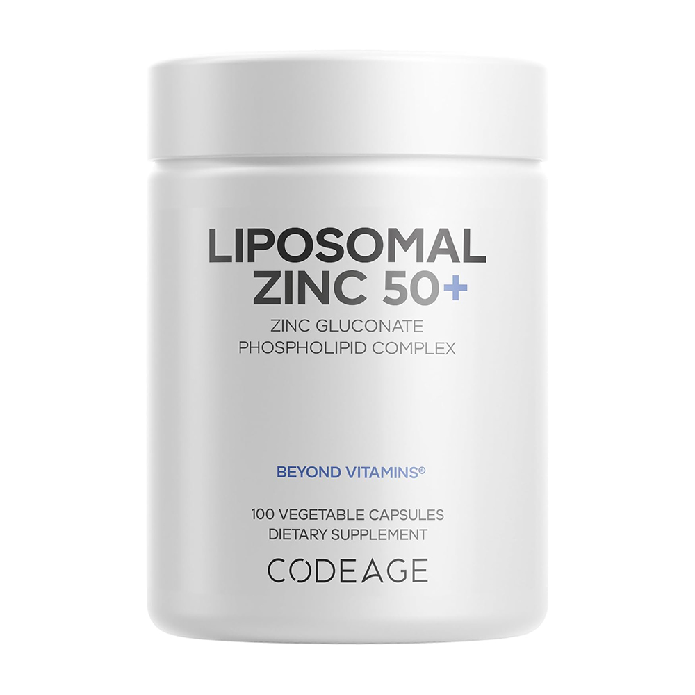 Codeage Liposomal Zinc 50mg - 100 Veg Capsules