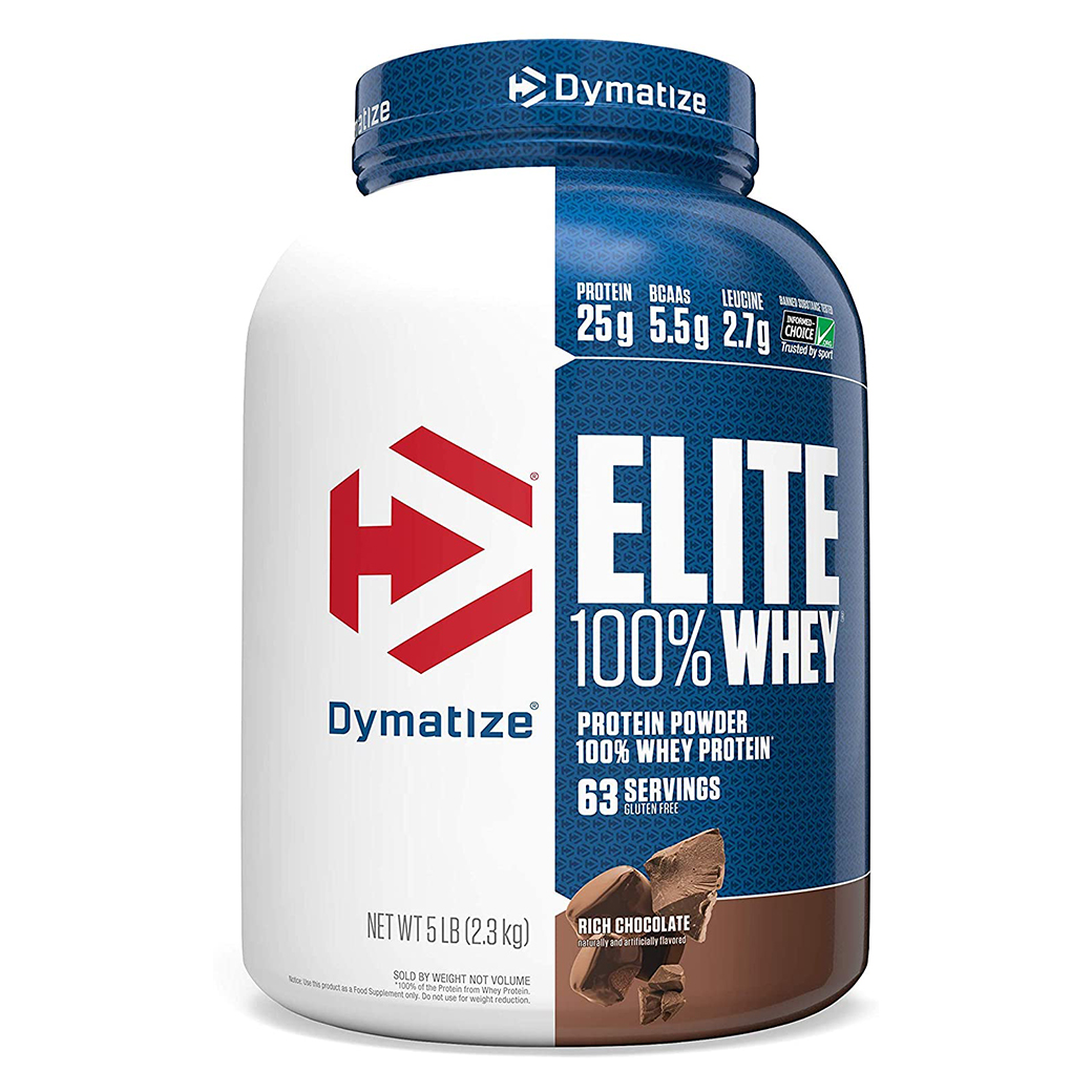 Dymatize Nutrition Elite 100% Whey - Whey Protein 5 Lbs