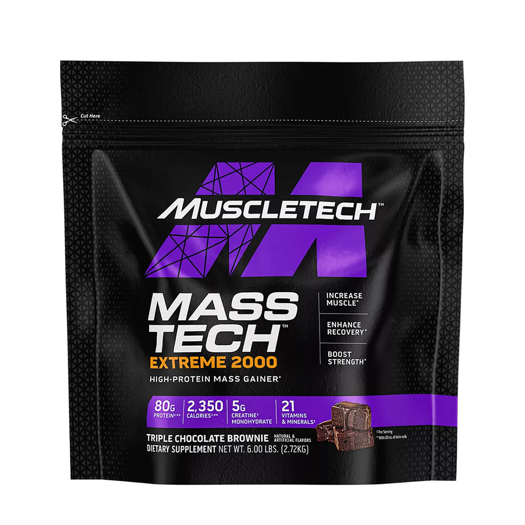 MUSCLETECH Mass Tech Extreme 2000  - Weight Gainer 6 Lbs