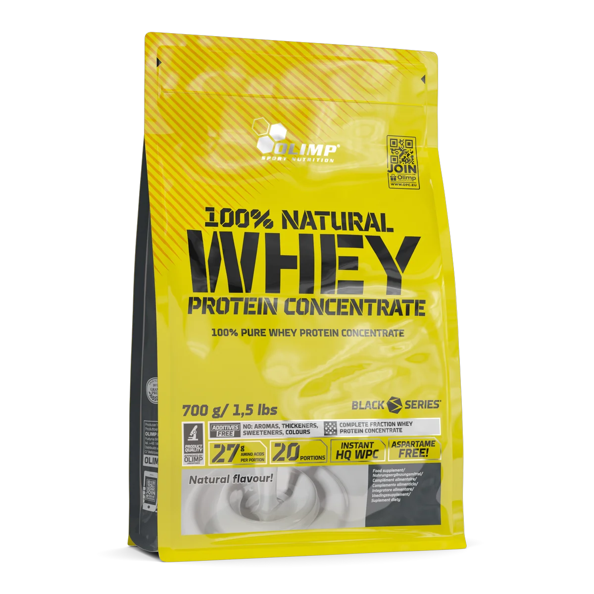 Olimp Sport 100% Natural Whey Protein Concentrate 700 g (20 Servings)
