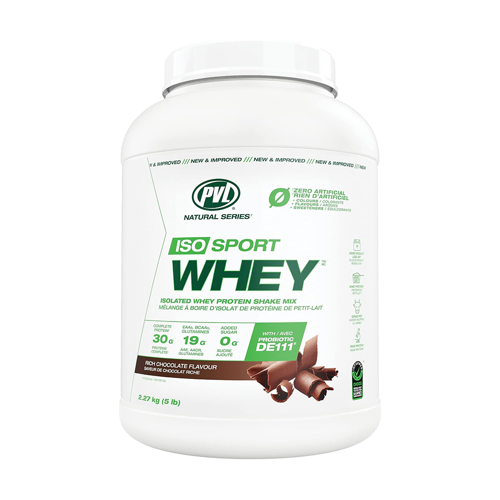 PVL Iso Sport Whey 100% Whey Protein Isolate - 5 Lbs