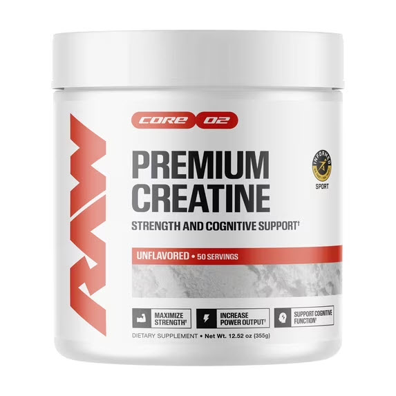 RAW Nutrition Creatine Monohydrate Powder