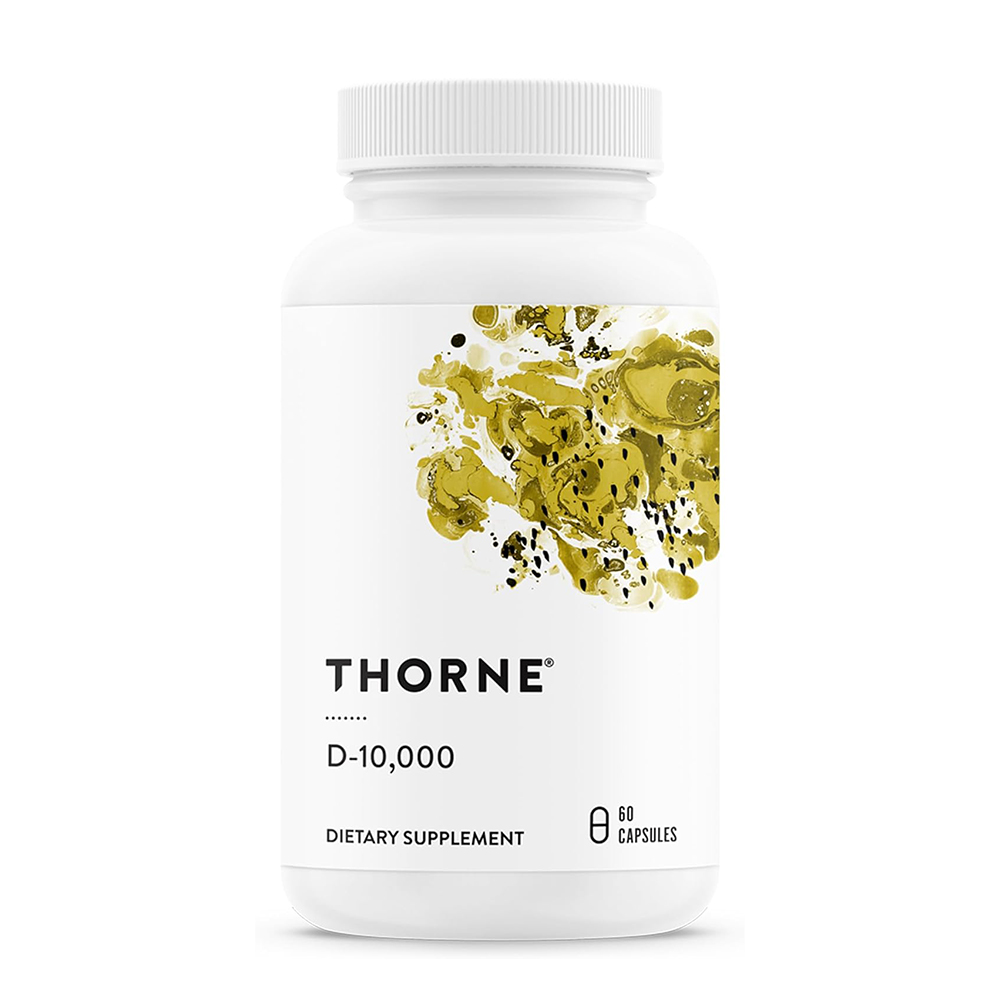 THORNE - Vitamin D-10,000 - 60 Capsules