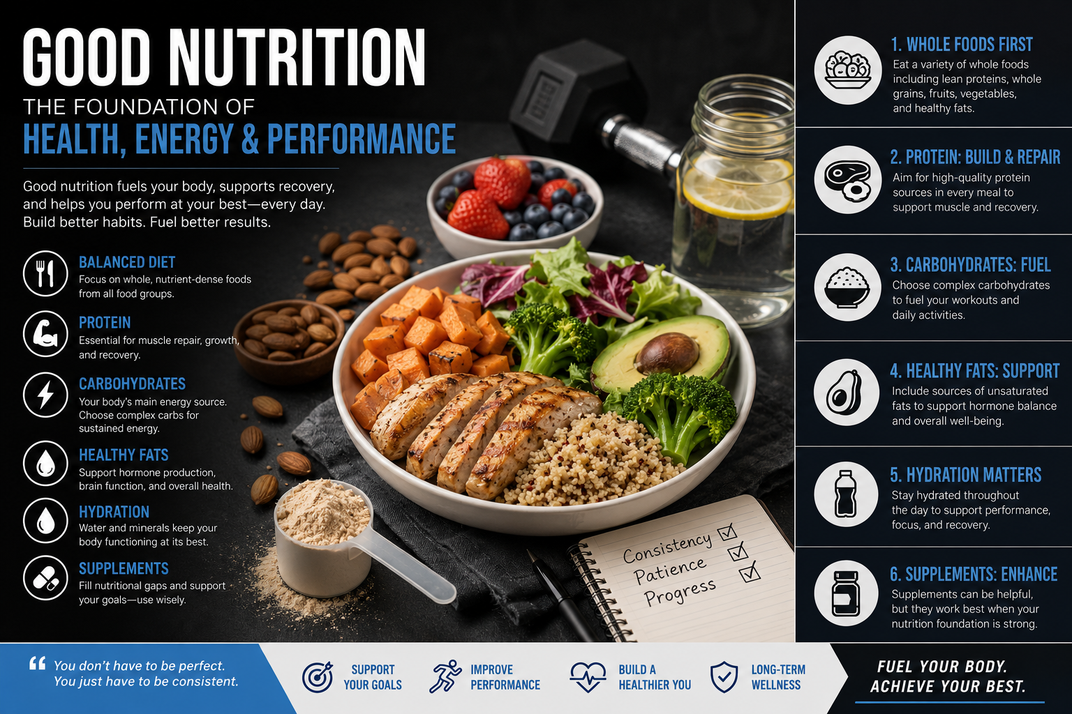 Good Nutrition  The Foundation of Health, Energy, and Performance
